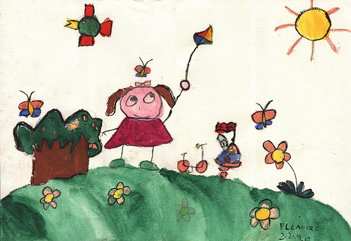 Little Girl#Painting#