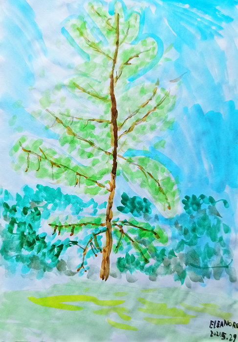 Tree#Color Practice#