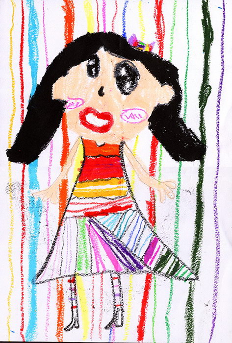 Art Homeworks#Silky Crayon Painting#