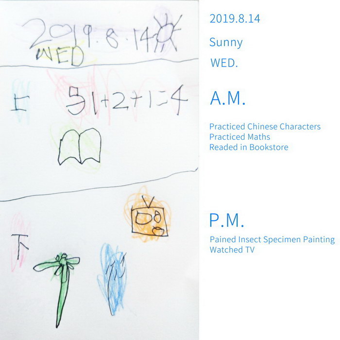 #Diary#Insect Specimen#