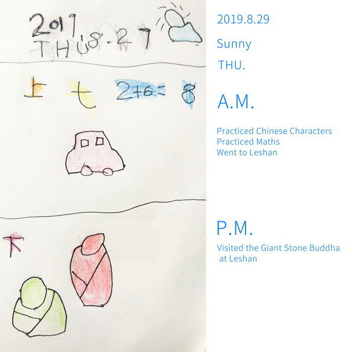 #Diary#Visited Giant Stone Buddha at Leshan#