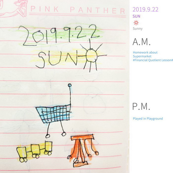 #Diary#Homework about Supermarket#
